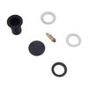 Bonde de lavabo pop-up noir sans trop-plein AIMOONSA – bonde clic-clac laiton G1¼