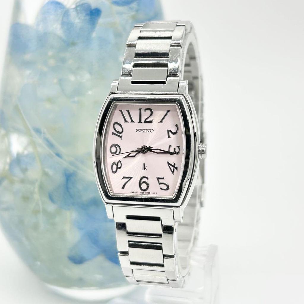 [USED] SEIKO LK Lucia Tonneau 1N01-0GA0 Quartz Wristwatch