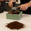 Non-Slip Coffee Knock Box 1.5L Espresso Dump Waste Container  Espresso Grounds Container Dump Bin Bucket for Home Cafe Bar