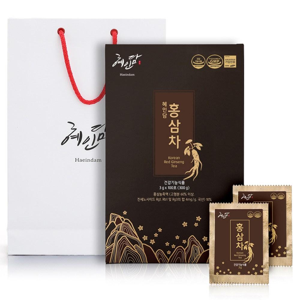 Hyeindam Red Ginseng Tea 100p 300g 1 pcs