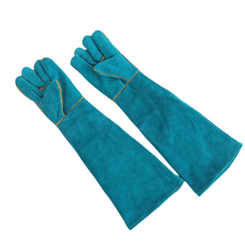 Langmei Heavy-Duty Extended Cowhide Welding Gloves