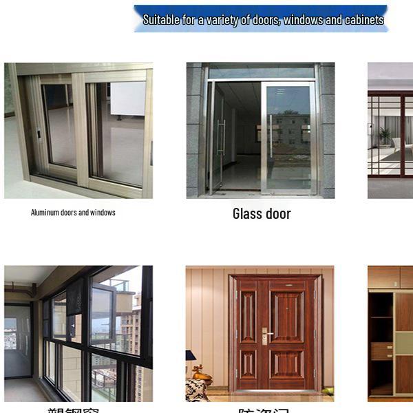 Aluminum Alloy and uPVC Push-Pull Window and Door Weatherstripping Seal