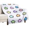 Stardew Valley Pastel Junimos Throw Blanket Halloween Soft Plaid For Baby Bed Fashionable Blankets