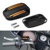 1x Clutch Master Cylinder Reservoir Lid Cover for Harley Road King/Special Street Glide FLHX/S Road Glide FLTRX FLTRXS 2017-2020