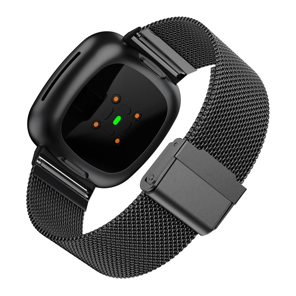 Řemínek Kovový Nerezový Pás Pro Fitbit Versa 3 Řemínek Náramek na Zápěstí fit bit Verse 2 FITBIT Sense Pás Příslušenství Correa