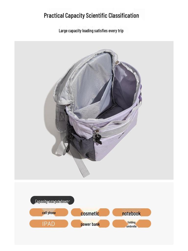 2025 Großvolumiger Leichter Outdoor-Reise- und Bergsteigerrucksack