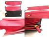 Authentic PRADA Saffiano Black Hibiscus Leather Bifold Long Flap Wallet #a886  Refurbished