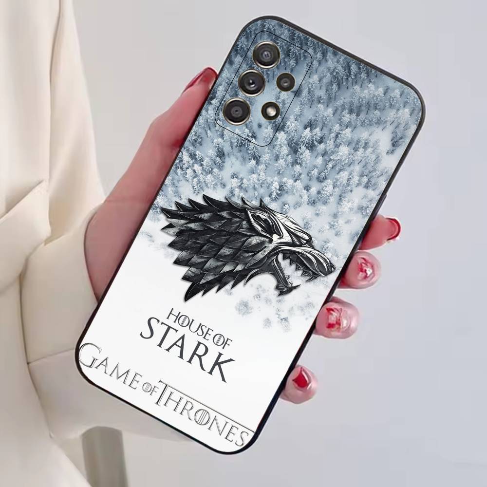 Game of T-Thrones cool Phone Case Black Silicone Soft For Samsung S25,S24,S21,S22,S23,S30,Ultra,S20,Plus,Fe,Lite