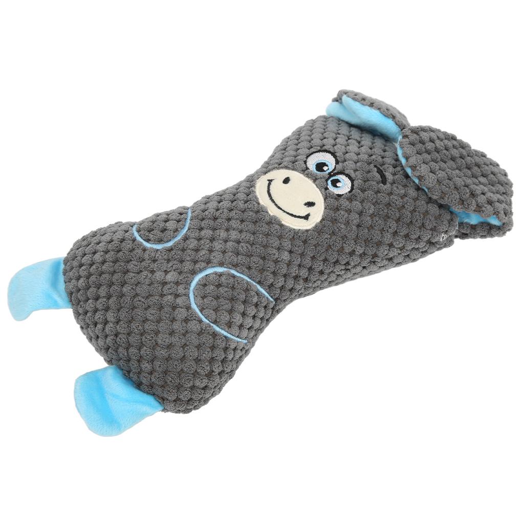 Plush Dog Toy Soft Squeaky Bite Resistant Interactive Pet Chewing Toy for Small Medium Large Dogs