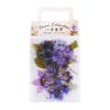 40pcs/pack Fresh Flowers Stickers Transparent Diary Scrapbooking Labels Planner Stickers Decorative Journal Stationery Stickers