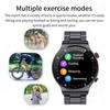 Outdoor Sport Smart Watch Men 1.85 inch AMOLED Screen Health Detection Waterproof Bluetooth Call Smartwatch For Android OS