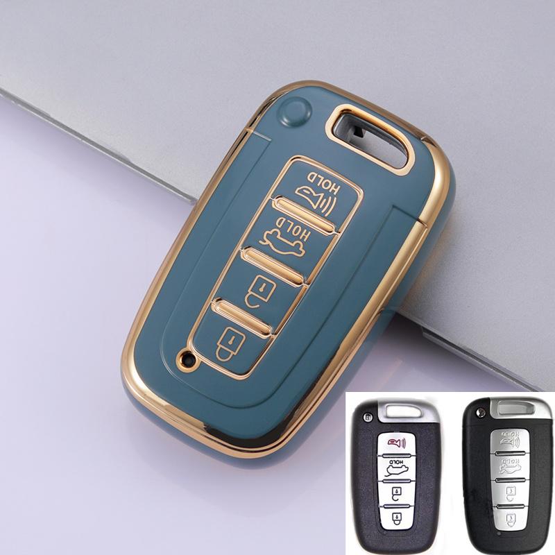 For KIA SILICE GEL Car Key case Bag Cover case