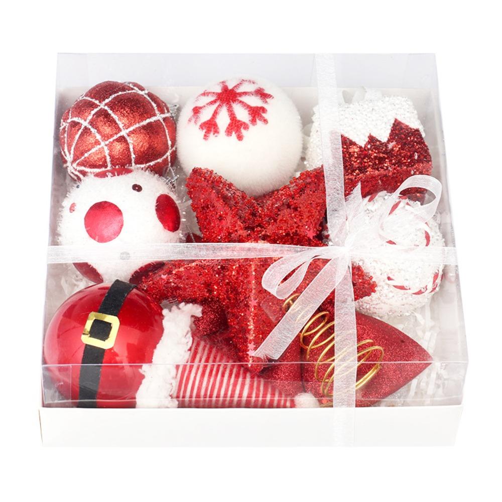 

18pcs Shatterproof Christmas Ball Set Big Christmas Tree Decoration Pendant Room 18 Pcs