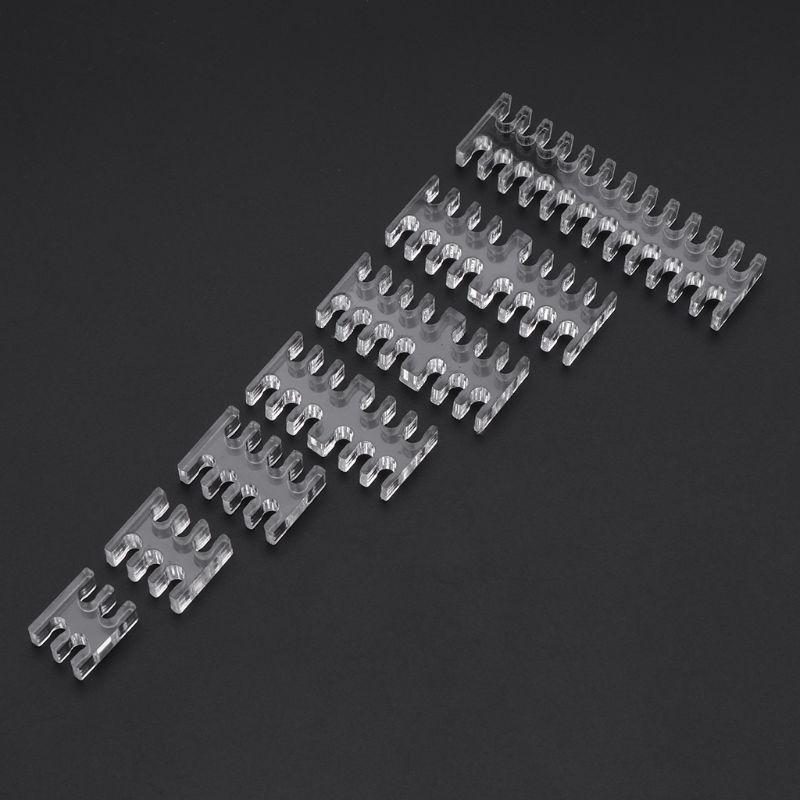 Buy Acrylic Cable Comb Clear Dresser Set For 2mm Cables 4/5/6/8/12/14 ...