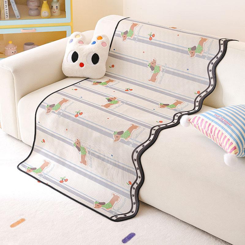 Dopamine Special-Shaped Sofa Cushion Summer New Four-Season Universal Irregular Cover Towel Combination Sofa Seat Cushion