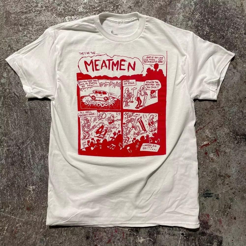 They re The Meatmen Band Short Sleeve T Shirt  Unisex T-Shirt XXL