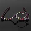 2 Pack Magnifying Makeup Glasses Eye Make Up Spectacles Flip Down Lens Folding Cosmetic Womens Reading Glasses +2.50-Yvan