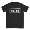 Camisetas con Logo Retro de NIN Ropa Urbana Diaria de Harajuku Algodón Divertidas Manga Corta Vintage Ocio Hombres Mujeres Ropa Diaria Top Genial