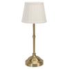 Cordless Table Lamp with Pleated Fabric Shade Aluminum Dimmable Rechargeable Bedside Night Light for Home Restaurant