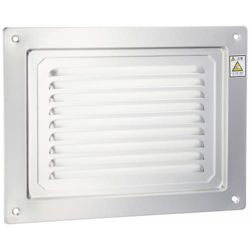 Usami Kogyo Stainless Steel Grille, Type A, for Exterior Walls, UK-GA1520-S