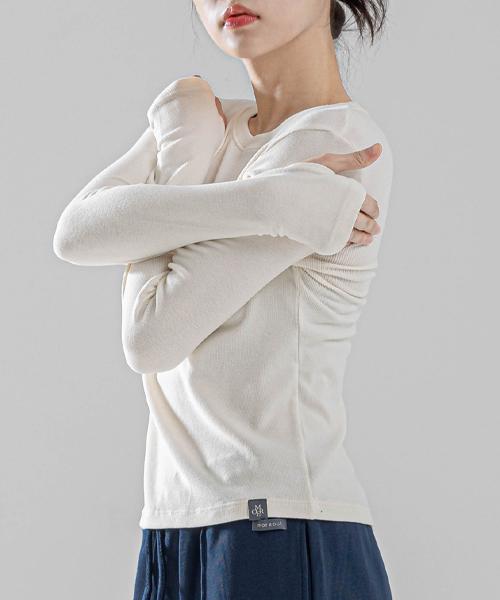 MOREOUT Women'S Yoga Wear Ribbed Warm Long Sleeve 3Tt4370