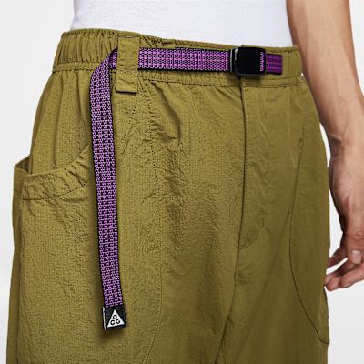 Nike ACG Casual Pants Men's Green Yellow Moderate Other