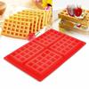 Life83 Silicone Wafer Mold Chocolate Mold Chocolate Baking Mold Red Baking | Kitchen Utensils | Silicone Wafer Baking Mold