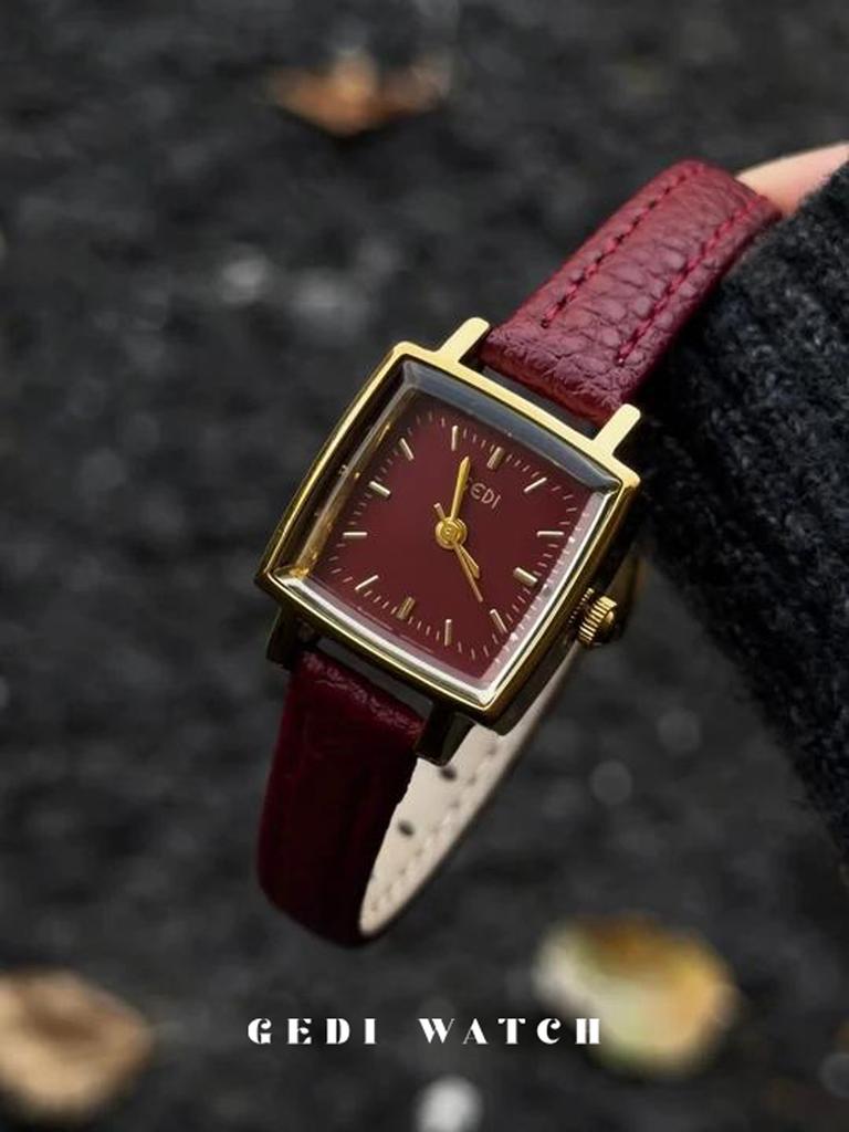 Vintage-Style Women'S Luxury Watch, Versatile And Fashionable Quartz Wristwatch, A Unique Gift For Women, Women'S Jewelry.