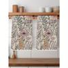 2Pcs Vintage Floral Kitchen Towels, Kitchen Towels 70S Retro Style Dish Towels Cooking Dish Cloths