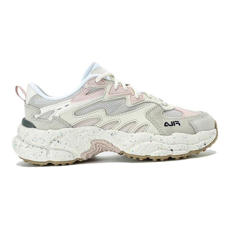 New FILA Fern Sneakers Cushioning, Wear Resistant Low top Casual Shoes Women's Pink F12W331101FBS