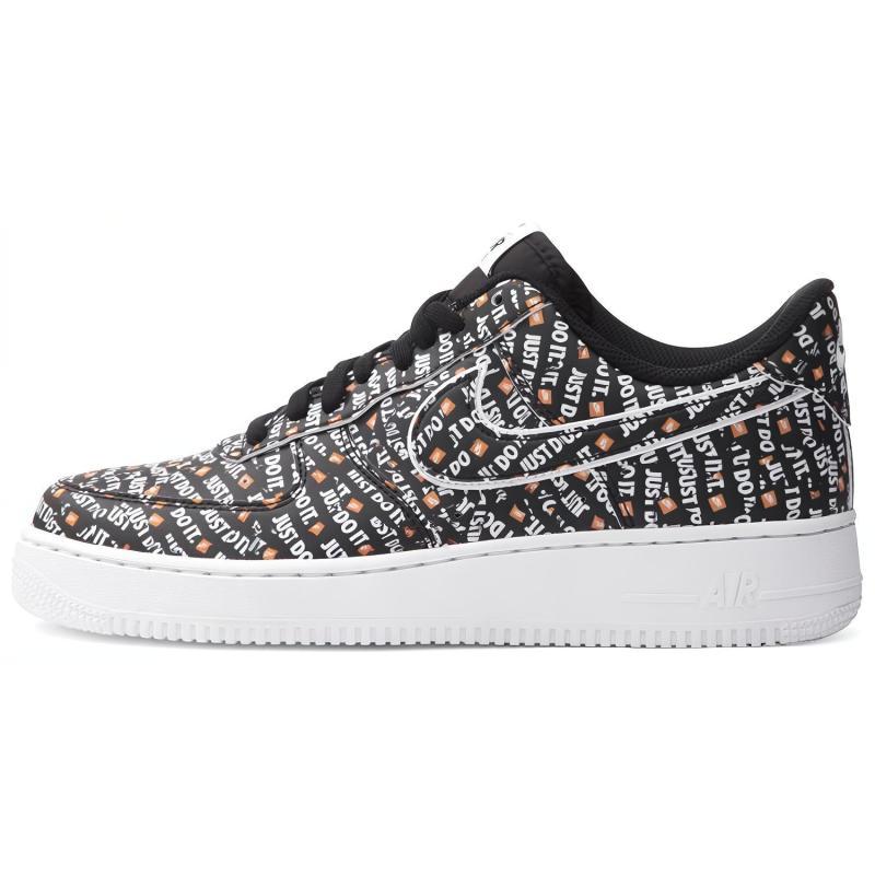 Nike Air Force 1 Low Just Do It Pack Black Sneakers AO6296-001