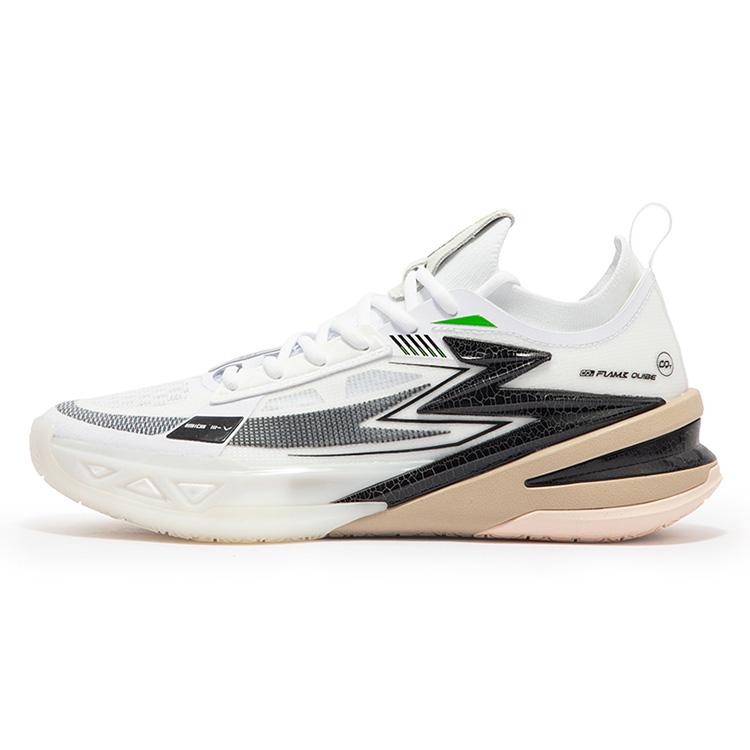 

новые 361° BIG3 5.0 PRO Panda Амортизация Противоскользящие Износостойкие Дышащие Низкие Баскетбольные Кроссовки Мужские Белые Черные 40