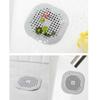 Sewer Floor Drain Net With Suction Cup Shower Drain Hair Cover Kitchen Bathroom Floor Drain PadGray