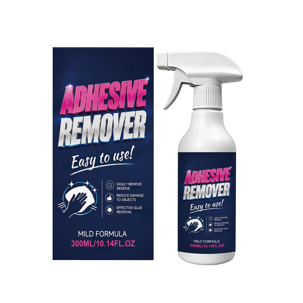 Adhesive Remover Spray Easy To Use Mild Formula for Removing Glue Residue and Sticky Residue from Surfaces 300ML 10 14FL OZ