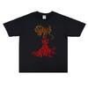 Rock Metal OPETH City of The Moon Band Print T-shirt Short Sleeve Loose Cotton Round Neck Top with Undershirt
