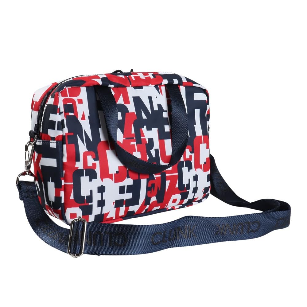 Round Bag RED F Round 2WAY Pouch Red [Crank]