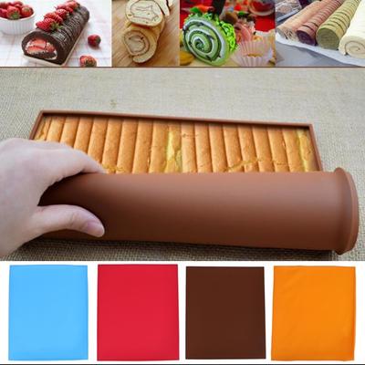 Silikon Kuchen Roll Maker Backblech Pad Küche Antihaft-Ofen Backgeschirr Matte Backen Werkzeug