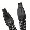 1pcs Bike Bungee Cords, 3-in-1 Heavy Duty Adjustable Long Bungee Straps With Hooks, Elastic Rubber Flat Bungee Cords Rope With Plastic Hooks