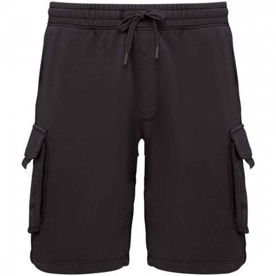Native Spirit Mens French Terry Washed Cargo Shorts