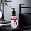 Christmas Hand Soap Dispenser Decor Novelty Cartoon Sturdy Liquid Container Shampoo