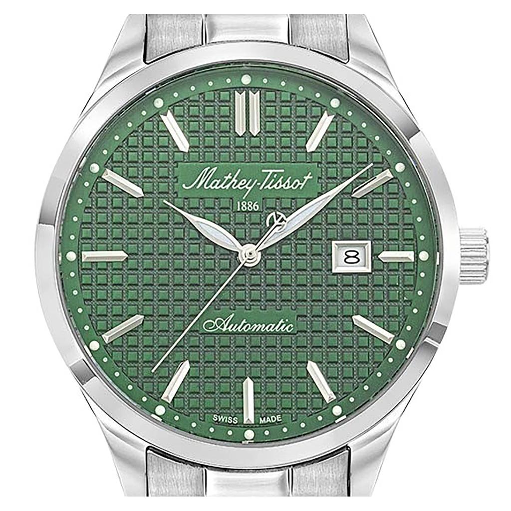 Mathey-Tissot Urban Stainless Steel Green Dial Automatic H411ATAV Men's Watch