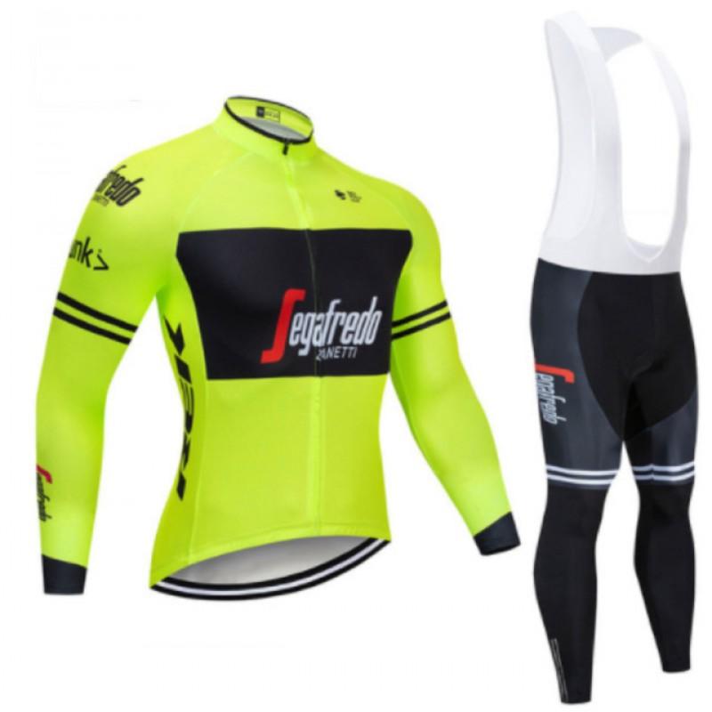 Winter Thermal Cycling Jersey Mountain Biking Breathable Fleece-Lined Wind-Resistant Performance Apparel
