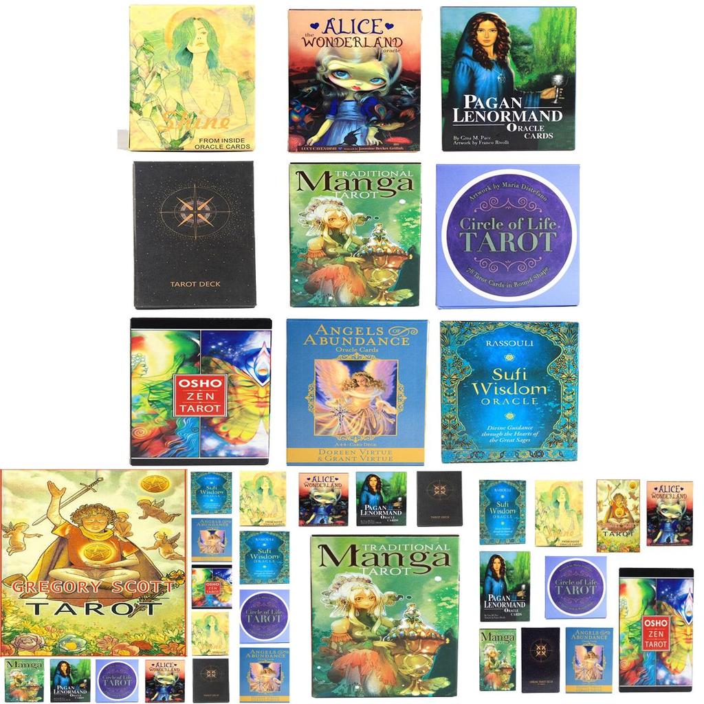 Luxurious Tarot Deck With Durable Art Paper And Unique Engaging Designs