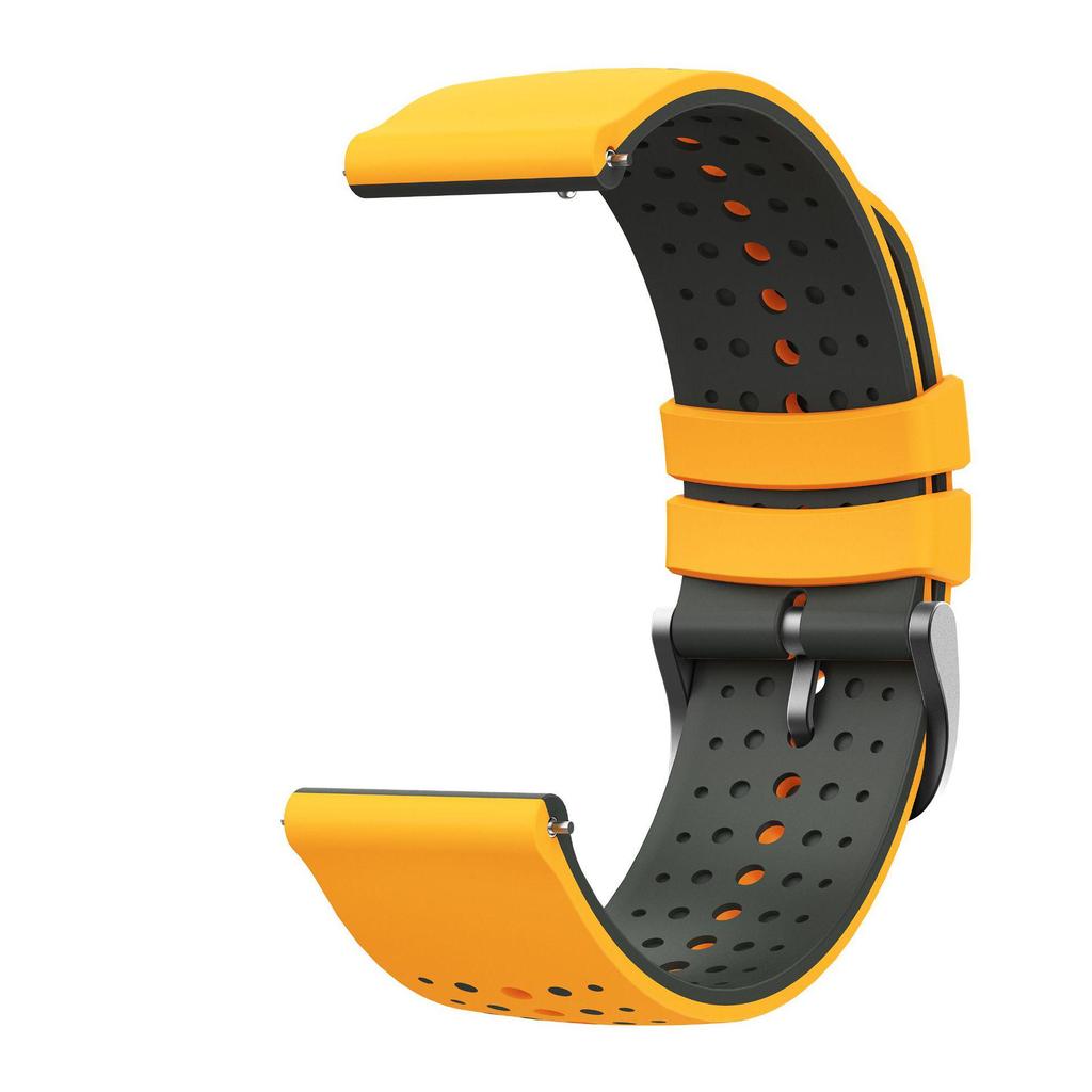 Universal Silicone Watch Strap, 22MM, for Huawei GT6 & Samsung S3, Full Star Two-Color Design, In Stock