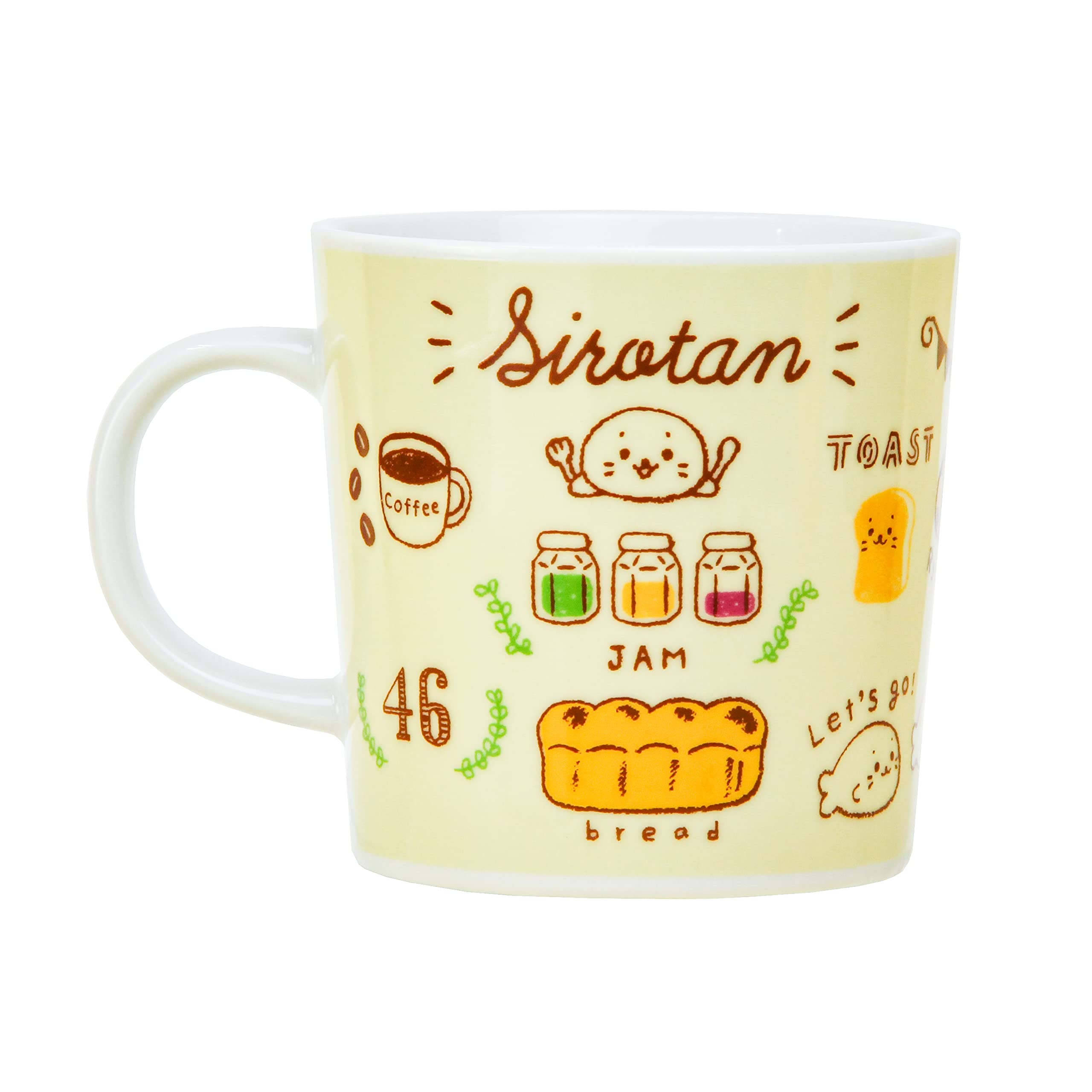 

Shirotan Microwave and Dishwasher Coffee Cafe Pattern GoodPlus+ Mug, Stylish, Safe, Cup,