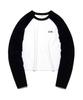LEE Women'S Raglan Long Sleeve T-Shirt White