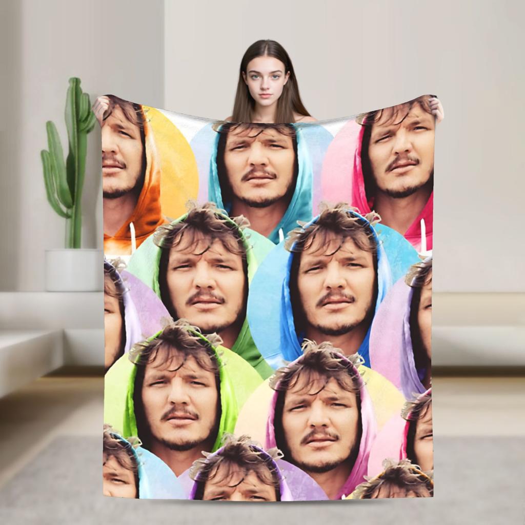 Jose Pedro Balmaceda Pascal Blanket  Camping Flannel Throw Blanket For Couch Bed Super Warm Custom Quality Bedspread Gift Idea