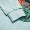 adidas Casual Sport Cartoon Print Crew Neck Sweatshirt Men Tops Green HG3625