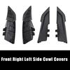 For Hyundai for Elantra 2011 2012 2013 2014 2015 2016 1 Pair Black Car Front Right Left Side Cowl Covers Car Exterior Parts