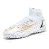 1233 large size high top football shoes new indoor and outdoor training shoes AG student football shoes TF broken nail shoes women